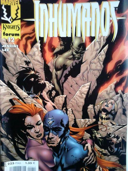 C&oacute;mics: Los inhumanos Marvel knights saga completa de 12 n&uacute;meros cj28 - Foto 1
