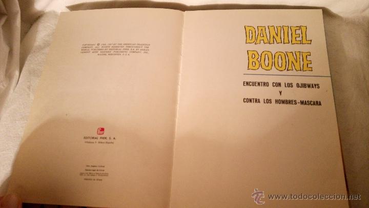 C&oacute;mics: Daniel Boone. Editorial Fher. Libro - Foto 3