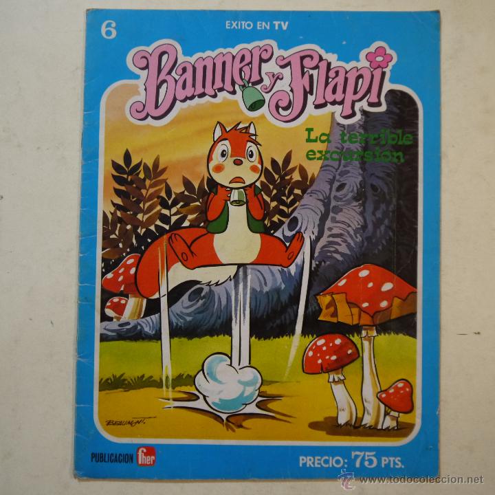 C&oacute;mics: &Eacute;XITO EN TV N.&ordm; 6. BANNER Y FLAPI. LA TERRIBLE EXCURSI&Oacute;N - EDITORIAL FHER - 1979 - Foto 1