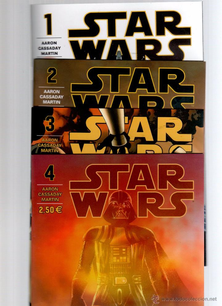 C&oacute;mics: STAR WARS NUEVA SERIE 1 AL 4 AARON CASSADAY - Foto 1