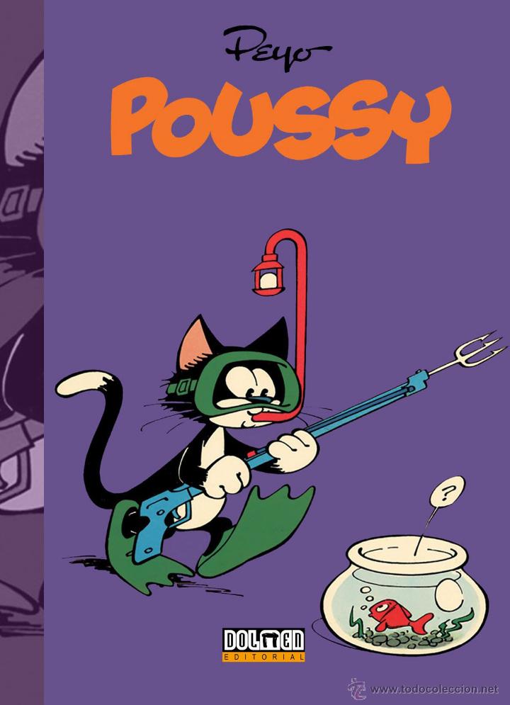 C&oacute;mics: C&oacute;mics. POUSSY (obra completa) - Peyo (Carton&eacute;) - Foto 1