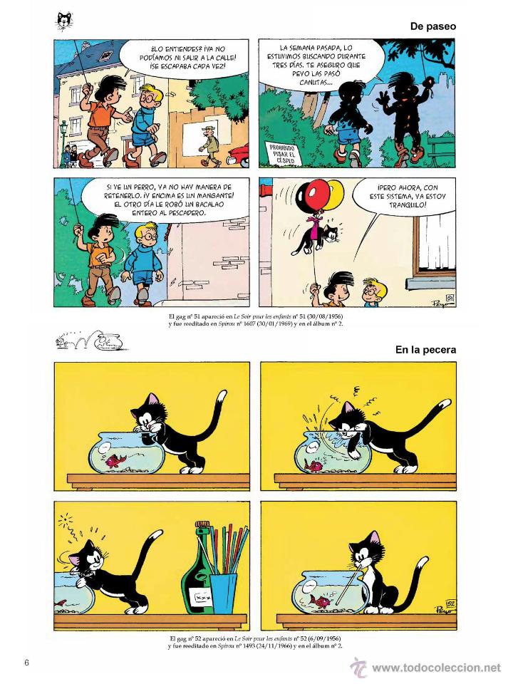 C&oacute;mics: C&oacute;mics. POUSSY (obra completa) - Peyo (Carton&eacute;) - Foto 2