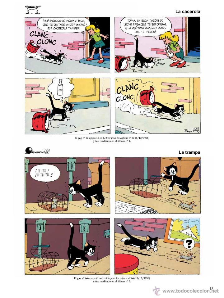 C&oacute;mics: C&oacute;mics. POUSSY (obra completa) - Peyo (Carton&eacute;) - Foto 4