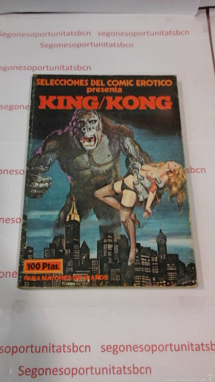 C&oacute;mics: SELECCIONES DEL COMIC EROTICO - KING / KONG - Foto 1