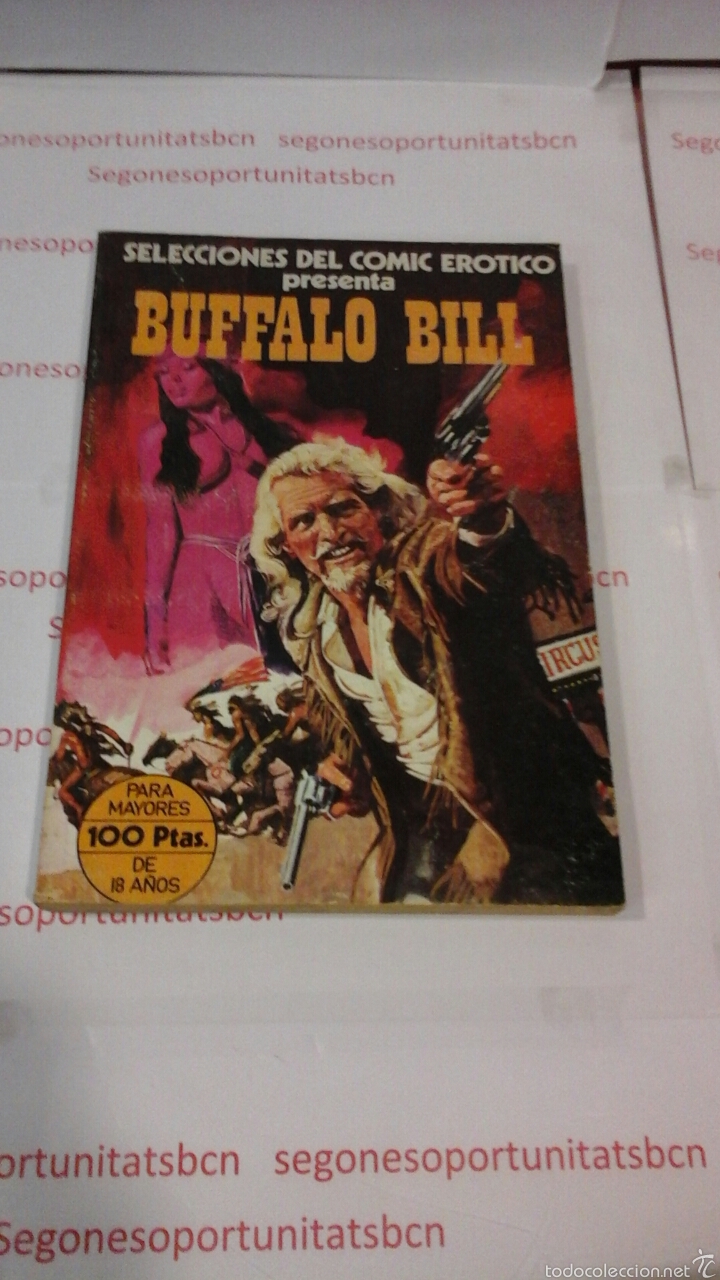 C&oacute;mics: SELECCIONES DEL COMIC EROTICO - BUFFALO BILL - Foto 1