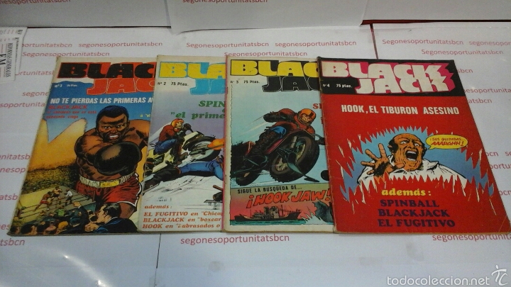 C&oacute;mics: LOTE BLACK JACK - N&deg; 1 AL 4 - ED. MAIKA - Foto 1