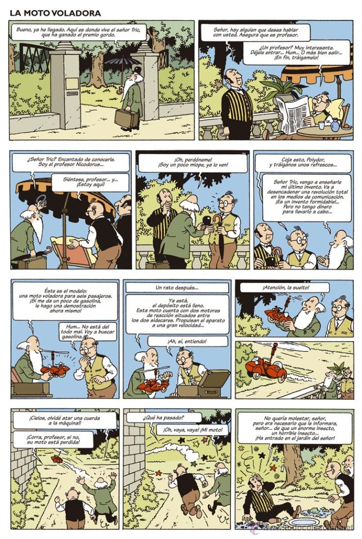 C&oacute;mics: C&oacute;mics. EL PROFESOR TRIC. INTEGRAL - BOB DE MOOR (Carton&eacute;) OFERTA!!! - Foto 2