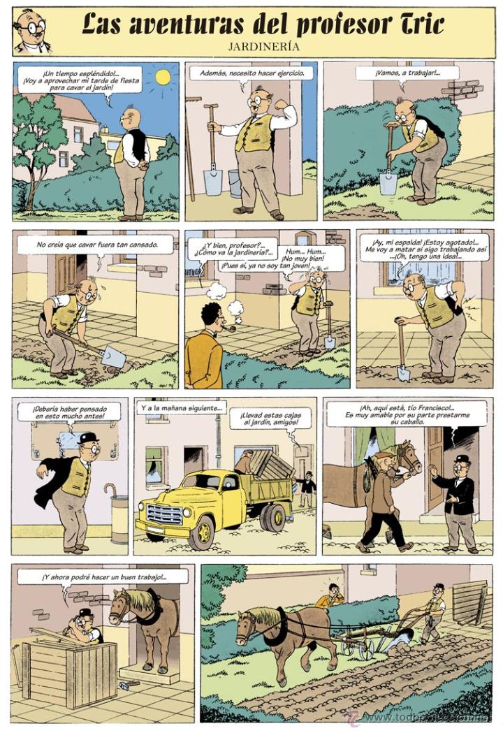 C&oacute;mics: C&oacute;mics. EL PROFESOR TRIC. INTEGRAL - BOB DE MOOR (Carton&eacute;) OFERTA!!! - Foto 6