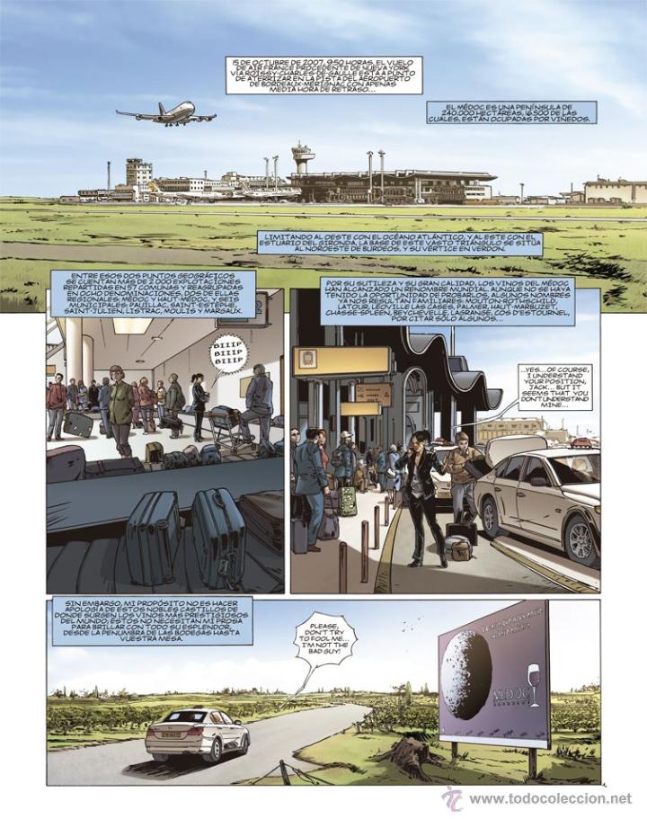 C&oacute;mics: C&oacute;mics. VI&Ntilde;AS DE BURDEOS 01. La Heredad - Corbeyran/Esp&eacute; (Carton&eacute;) - Foto 2