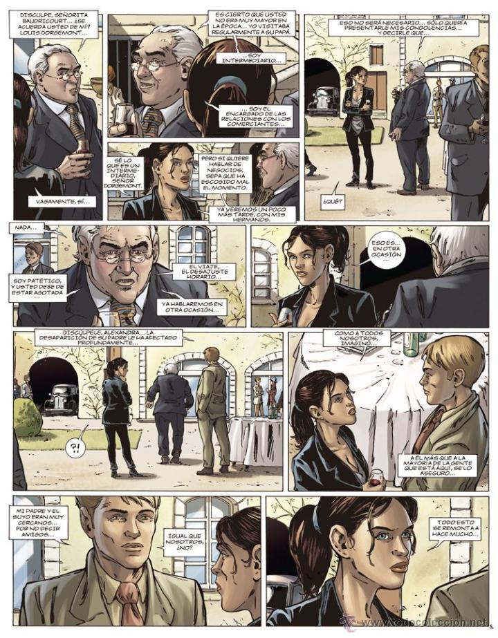 C&oacute;mics: C&oacute;mics. VI&Ntilde;AS DE BURDEOS 01. La Heredad - Corbeyran/Esp&eacute; (Carton&eacute;) - Foto 6