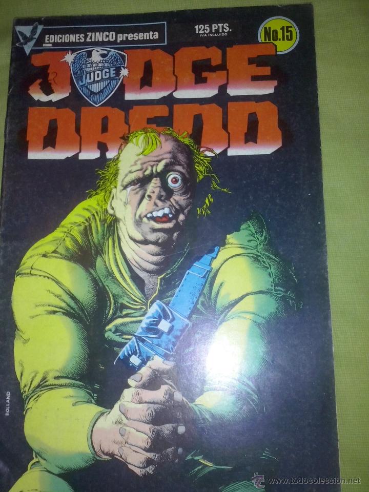 C&oacute;mics: jodge dredd  numero 15 ediciones zinco - Foto 1