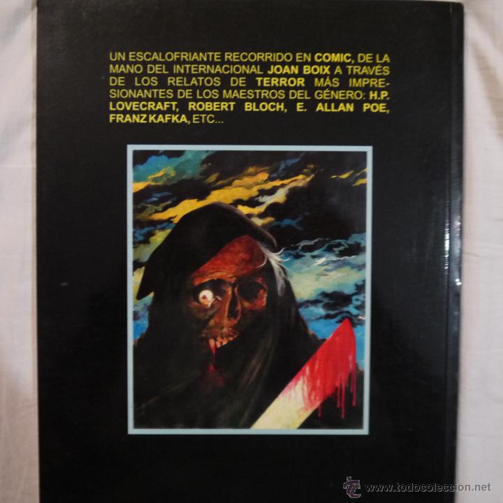 C&oacute;mics: TINIEBLAS. RELATOS DE TERROR EN COMIC - JOAN BOIX - QUARENTENA EDICIONES - 2003 - Foto 2