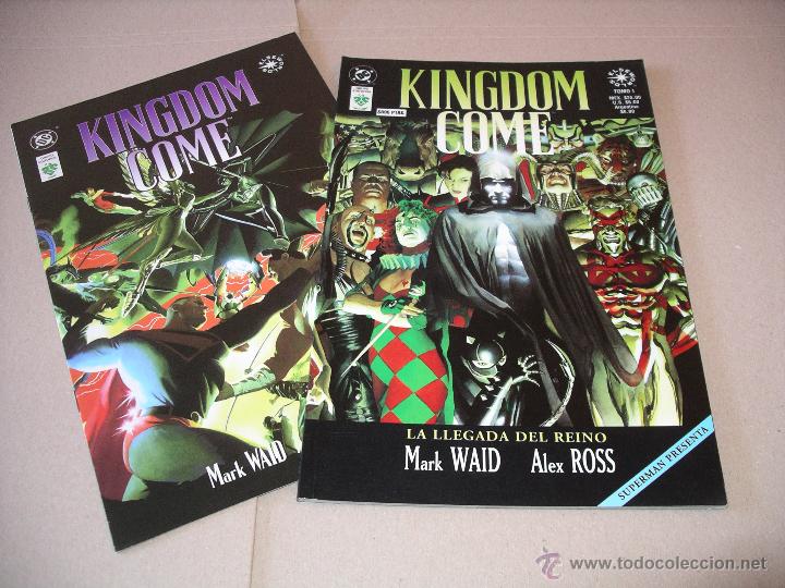 C&oacute;mics: KINGDOM COME N&ordm; 1 + EJEMPLAR ESPECIAL DC SUPERMAN CAMALE&Oacute;N EDICIONES - Foto 1