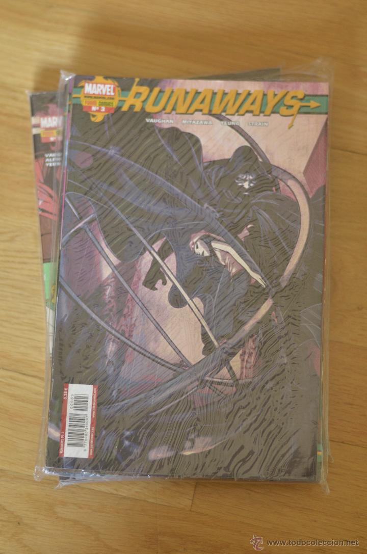 C&oacute;mics: Runaways - Brian K. Vaughan LOTE DE 12 conmics PANINI 1-12 - Foto 2