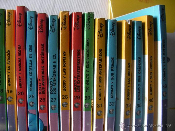 C&oacute;mics: GRAN LOTE COMICS DE MICKEY, GOOFY, DONALD - +- 32 VOLUMENES - Foto 2