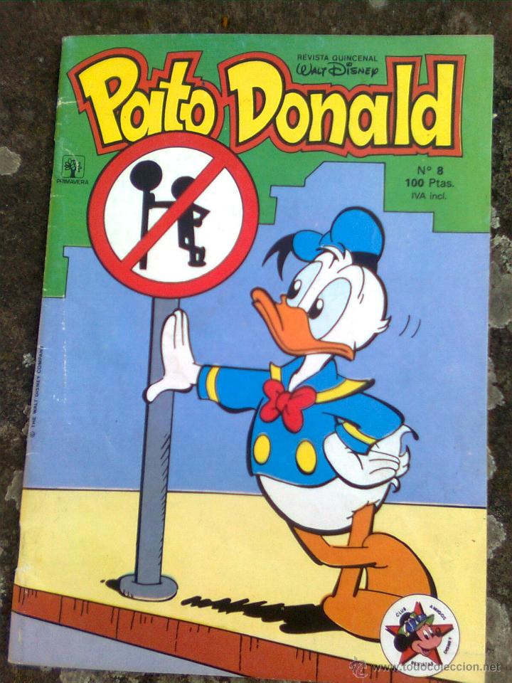 C&oacute;mics: Donald, Pato - n&ordm; 8 (ed. Primavera - Disney, 1983) - Foto 1