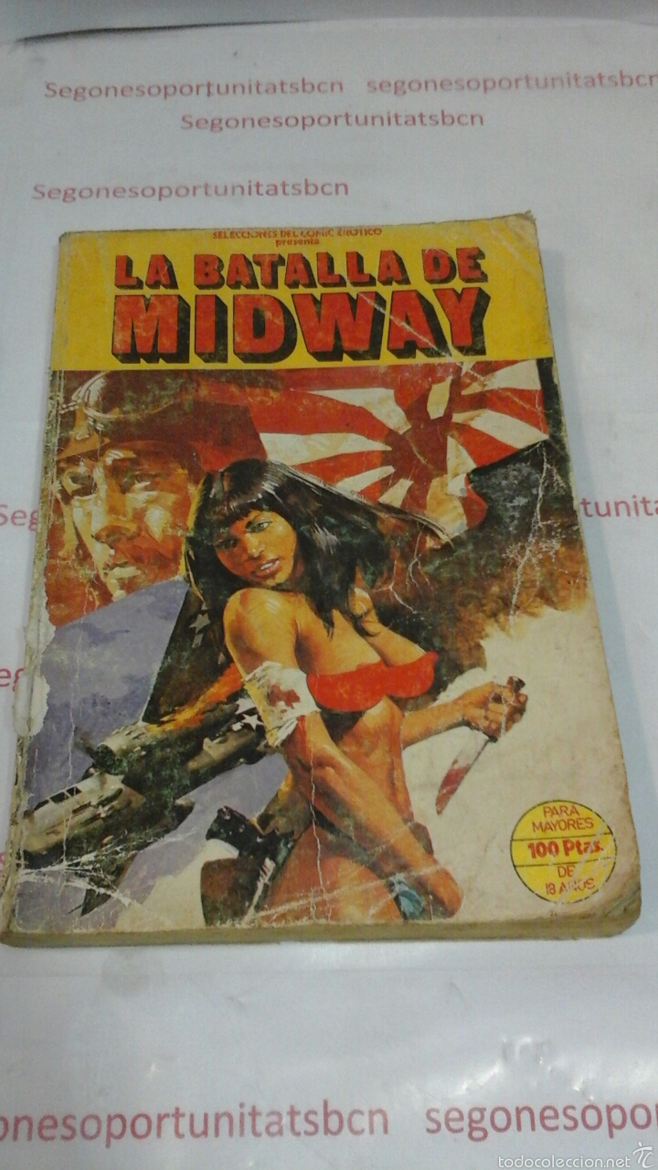 C&oacute;mics: LA BATALLA DE MIDWAY - SELEC. DEL COMIC EROTICO - Foto 1
