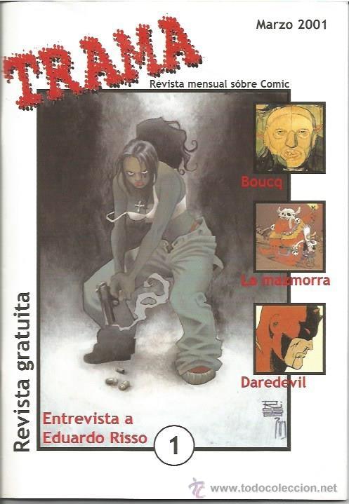 C&oacute;mics: TRAMA # 1 (ASTIBERRI,2001) - EDUARDO RISSO - BOUCQ - DAREDEVIL - MAZMORRA - Foto 1