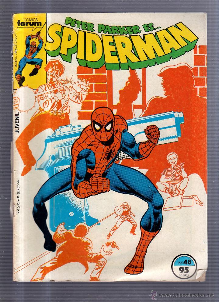 C&oacute;mics: TEBEO PETER PARKER ES... SPIDERMAN. N&ordm; 48. COMICS FORUM - Foto 1