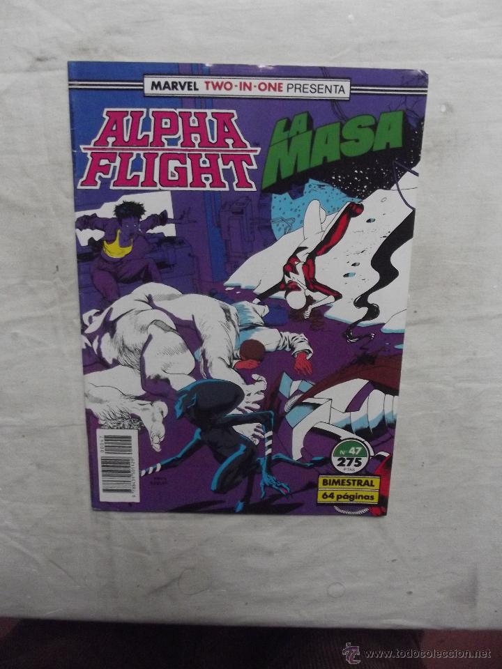 C&oacute;mics: MARVEL TWO-IN-ONE PRESENTA ALPHA FLIGHT Y LA MASA N&ordm; 47 - Foto 1