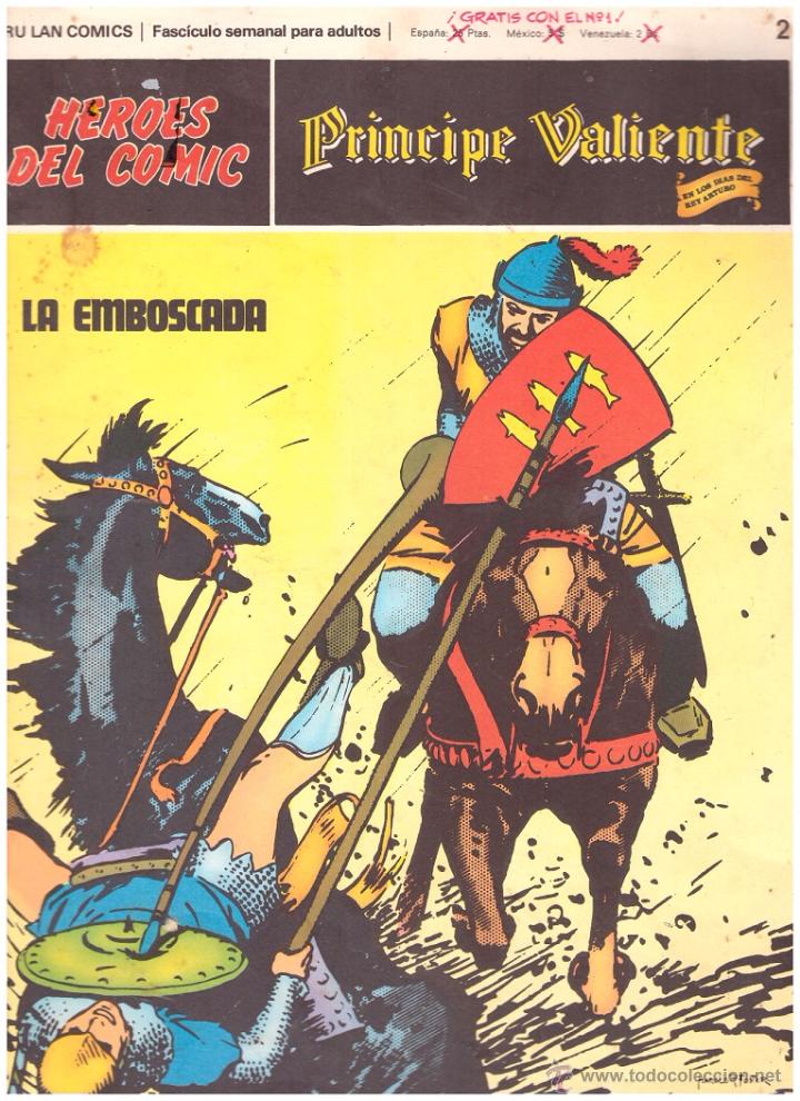 C&oacute;mics: Heroes del comic: Principe Valiente, n&ordm; 2: La emboscada - Foto 1