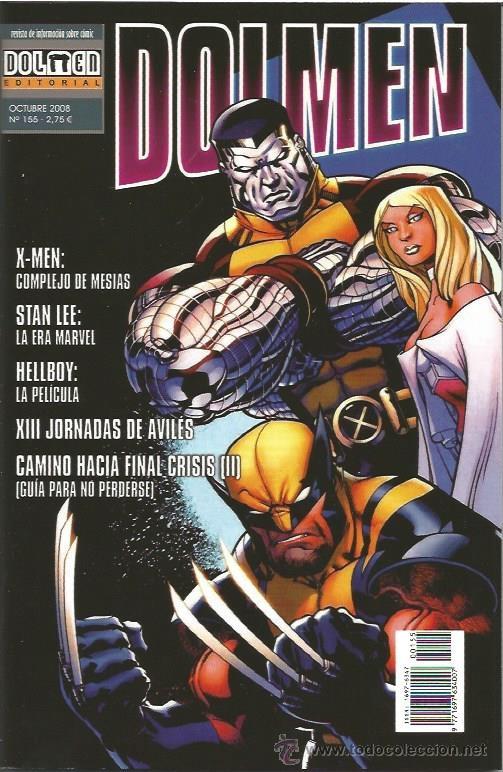 C&oacute;mics: DOLMEN # 155 (DOLMEN,2008) - X-MEN - HELLBOY - XIII JORNADAS DE AVILES - Foto 1