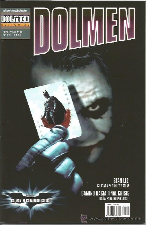 C&oacute;mics: DOLMEN # 154 (DOLMEN,2008) - STAN LEE - BATMAN EL CABALLERO OSCURO - Foto 1