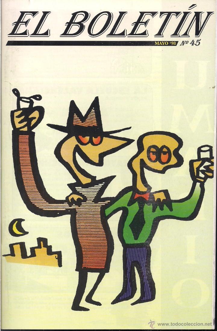 C&oacute;mics: EL BOLETIN N&ordm; 45 MAYO 1998 - Foto 1