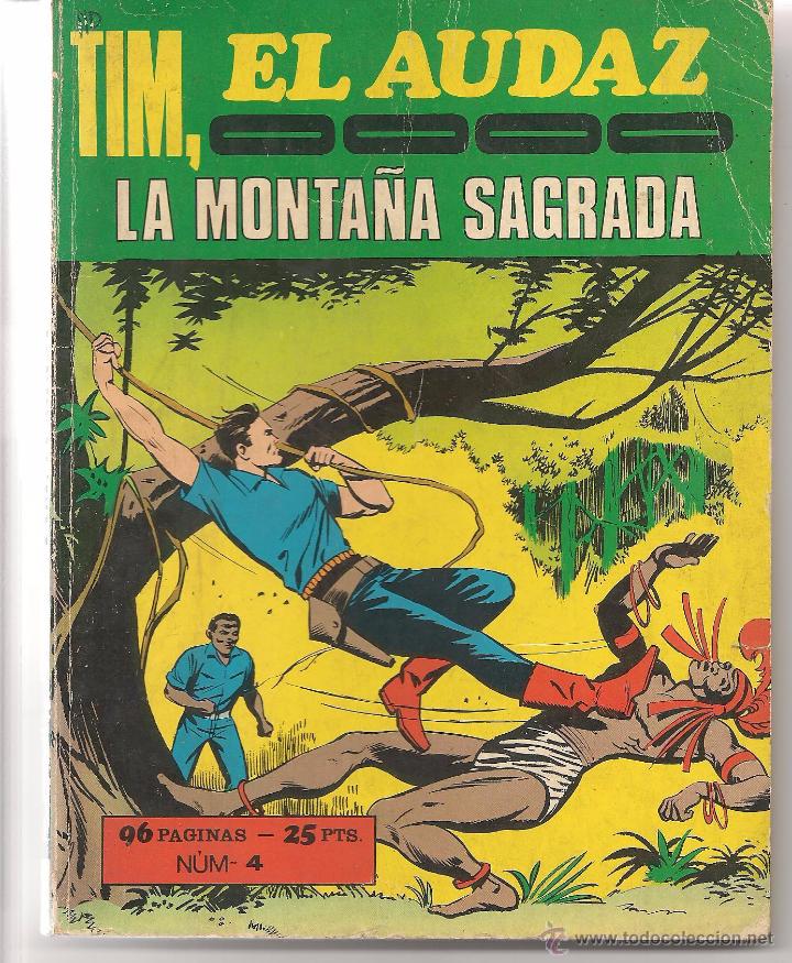 C&oacute;mics: TIM, EL AUDAZ. N&ordm; 4. LA MONTA&Ntilde;A SAGRADA. EUREDIT (P/D41) - Foto 1