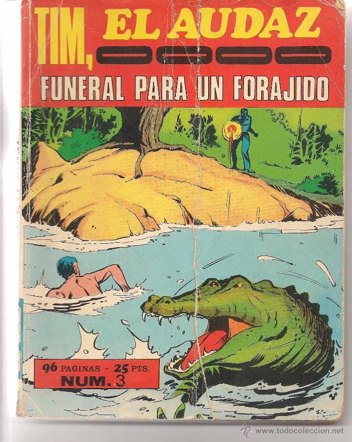 C&oacute;mics: TIM, EL AUDAZ. N&ordm; 3. FUNERAL PARA UN FORAJIDO.  EUREDIT (P/D41) - Foto 1