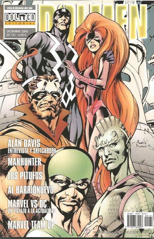 C&oacute;mics: DOLMEN # 131 (DOLMEN,2006) - NUMERO ESPECIAL - ALAN DAVIS - MANHUNTER - LOS PITUFOS - Foto 1