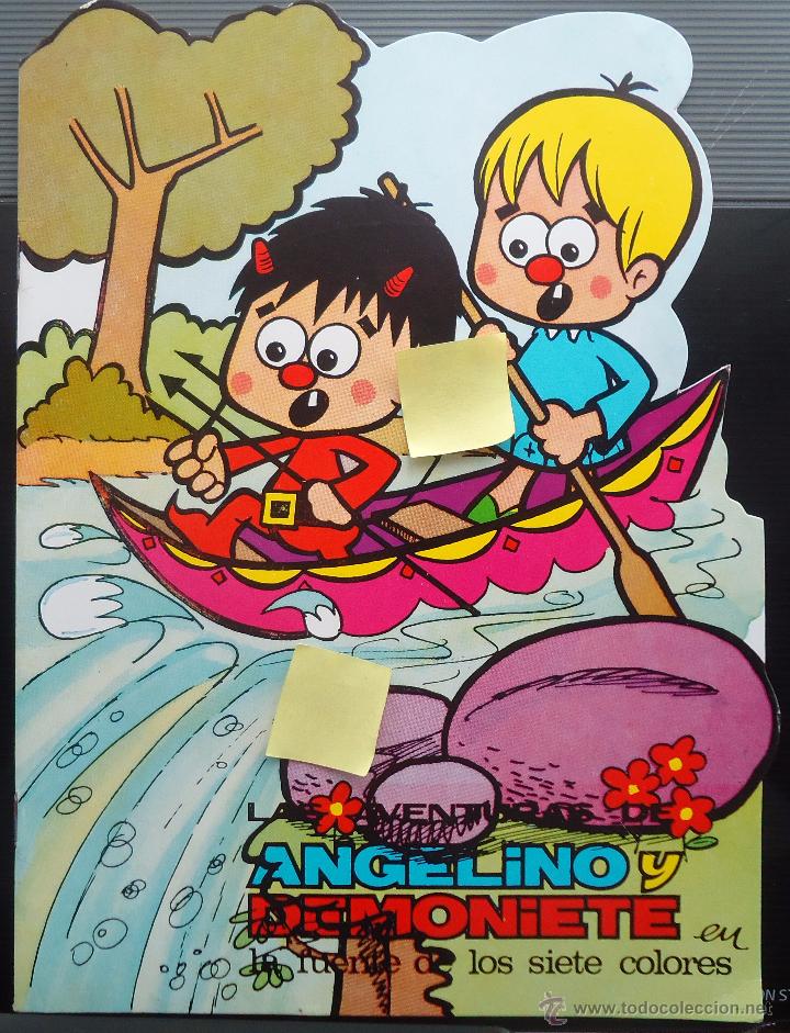 C&oacute;mics: tebeo cuento troquelado angelino demoniete infantil ni&ntilde;os dibujos animados ediciones punto barcelona