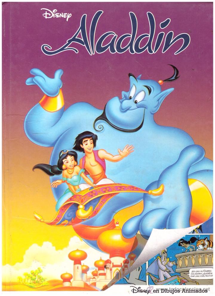 C&oacute;mics: Comic Aladdin; Disney-RBA, a&ntilde;o 1993 - Tapas duras - Foto 1