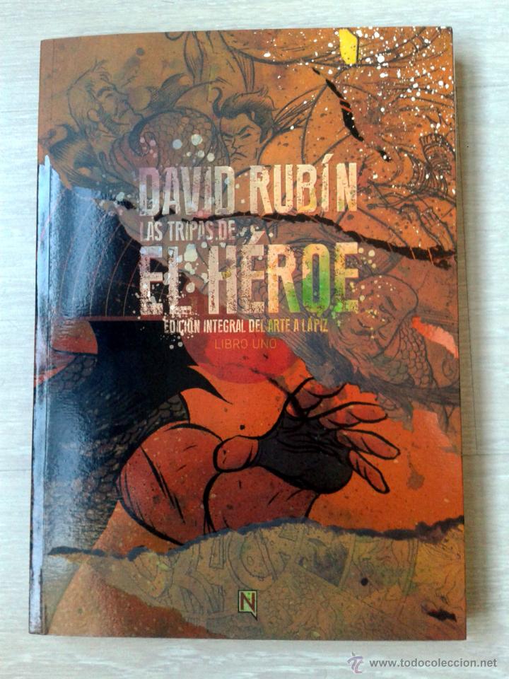 C&oacute;mics: LAS TRIPAS DE EL H&Eacute;ROE, EDICI&Oacute;N INTEGRAL DEL ARTE A L&Aacute;PIZ, David Rub&iacute;n. Ninth Ediciones - Foto 1
