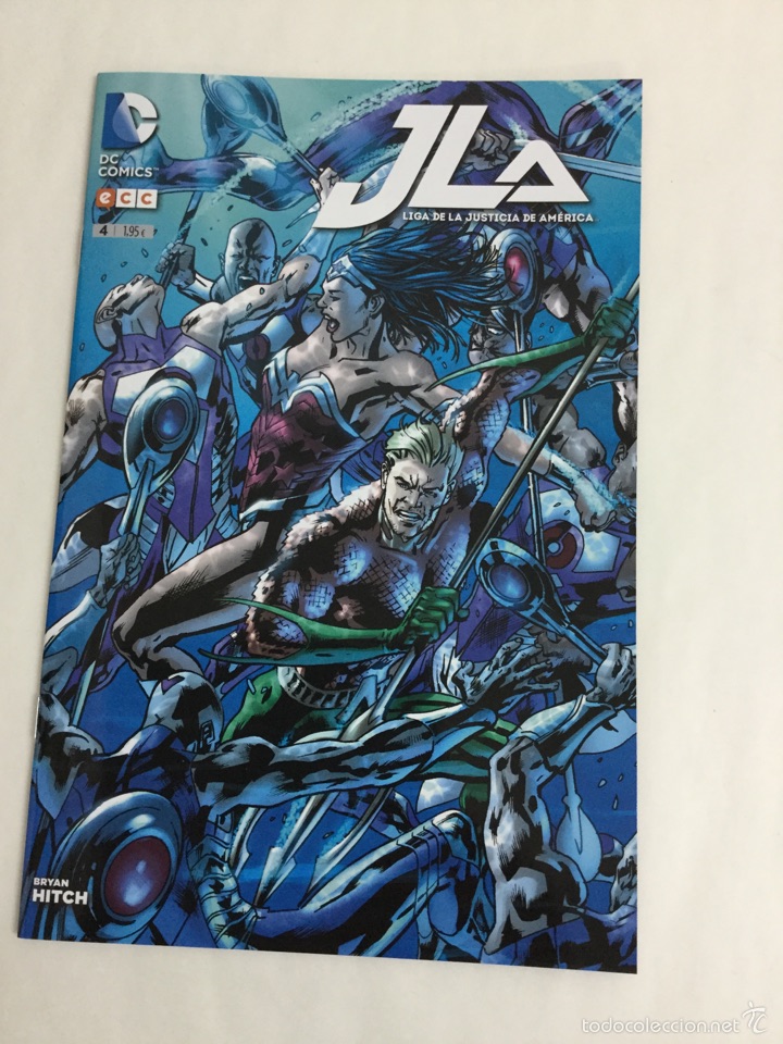 C&oacute;mics: JLA. Liga de la Justicia de Am&eacute;rica 4 - Grapa - ECC ediciones - Foto 1