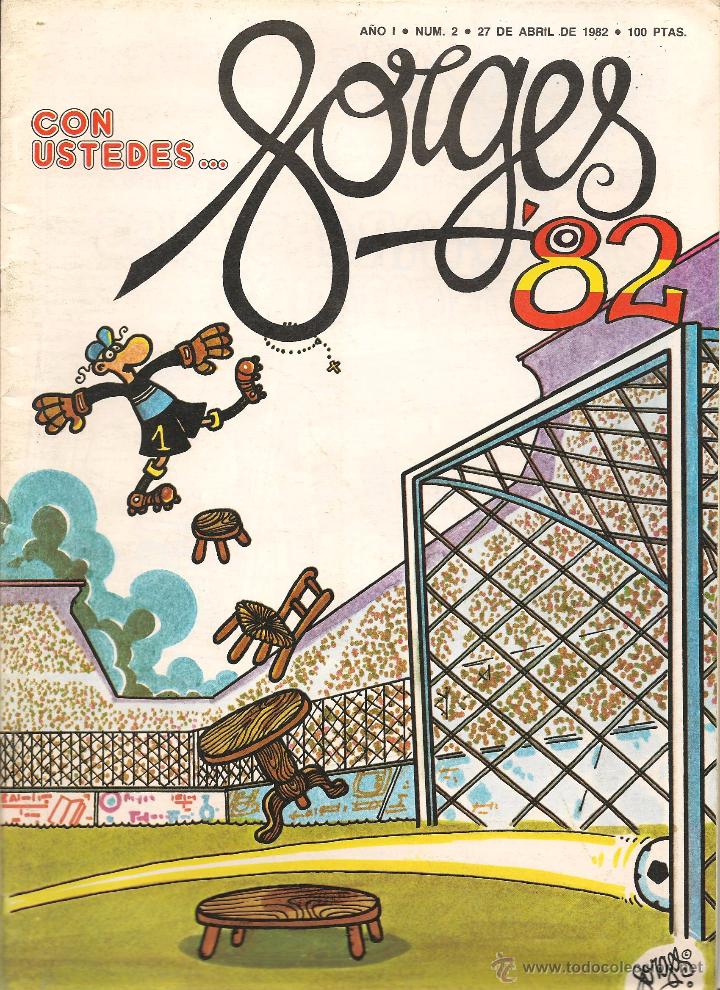 C&oacute;mics: FORGES &acute;82. N&ordm; 2. EDICIONES UVE 1982. (ST/) - Foto 1