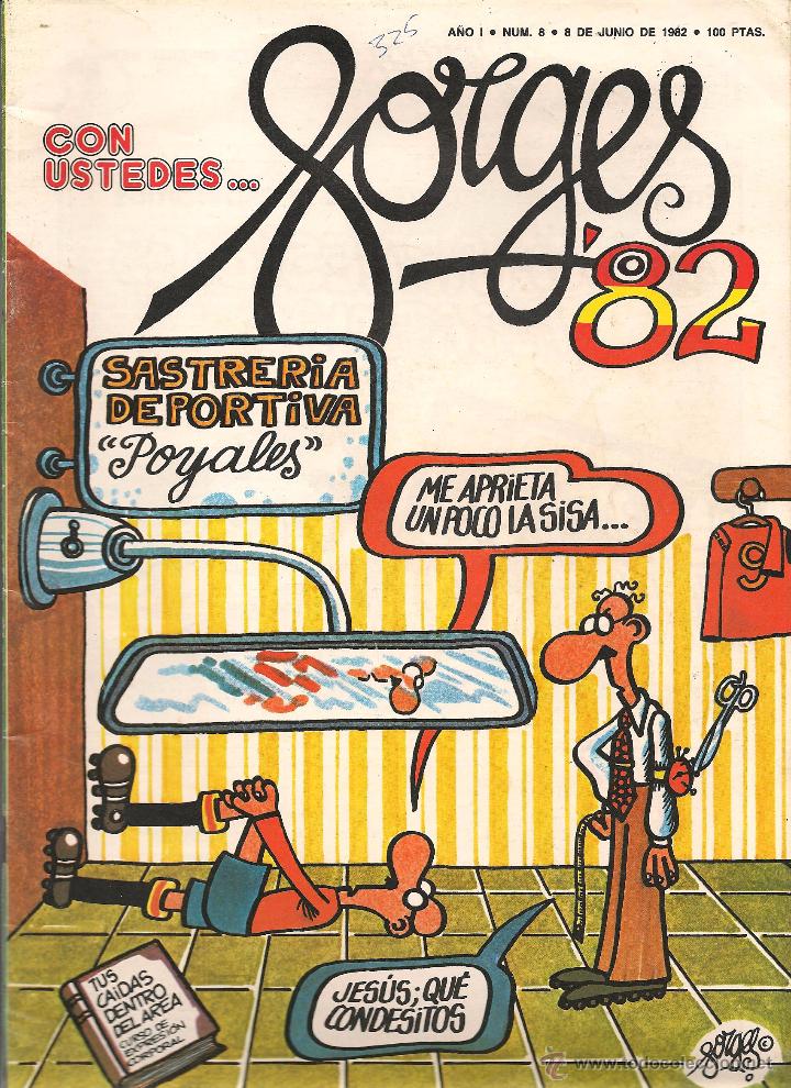 C&oacute;mics: FORGES &acute;82. N&ordm; 8. EDICIONES UVE 1982. (ST/) - Foto 1