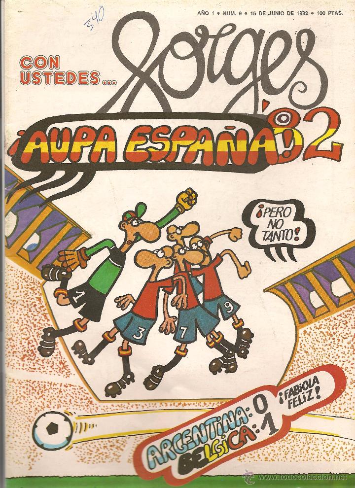 C&oacute;mics: FORGES &acute;82. N&ordm; 9. EDICIONES UVE 1982. (ST/) - Foto 1