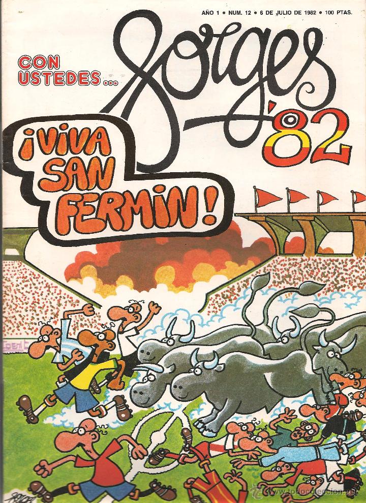 C&oacute;mics: FORGES &acute;82. N&ordm; 12. EDICIONES UVE 1982. (ST/) - Foto 1