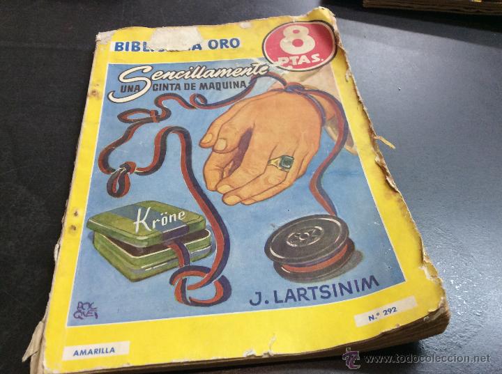 Comics : Biblioteca oro- sencillamente una cinta de maquina 292