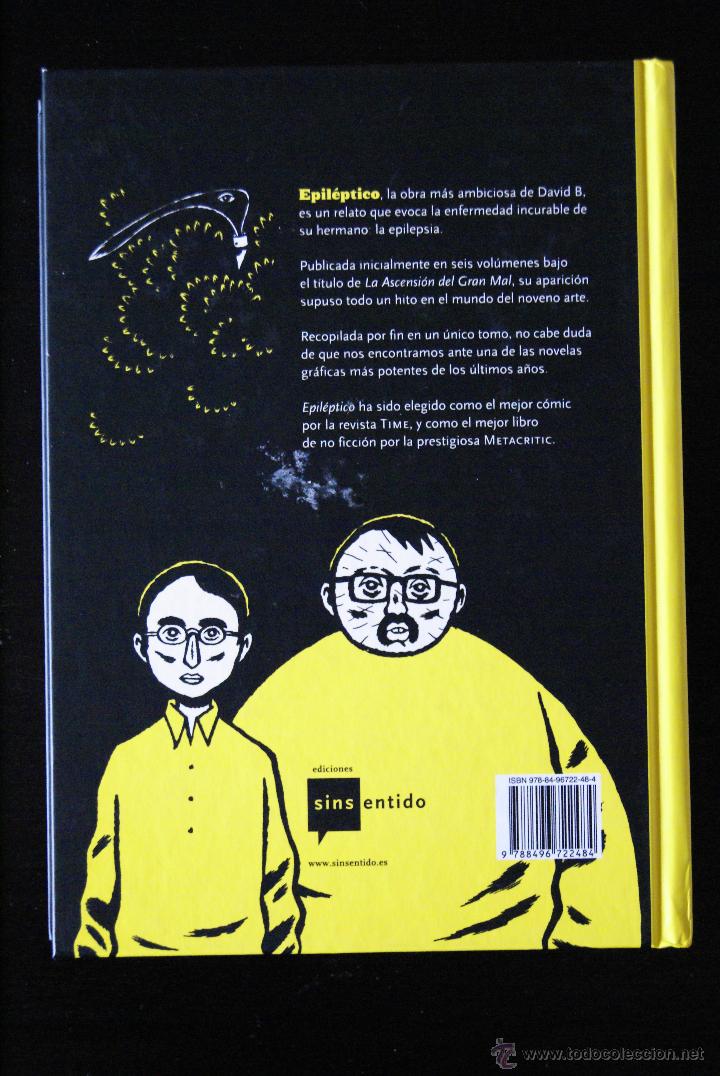 C&oacute;mics: Epil&eacute;ptico, David Beauchard. Ediciones Sinsentido, 2009. - Foto 2