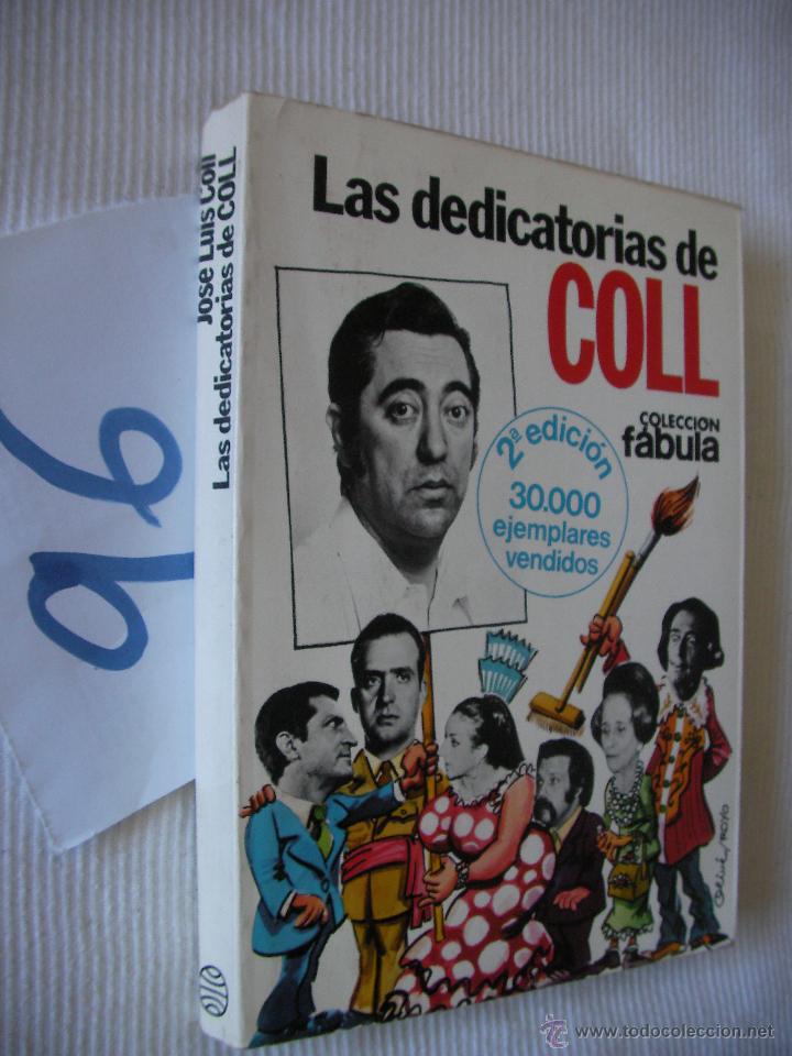 C&oacute;mics: LAS DEDICATORIAS DE COLL - JOSE LUIS COLL - Foto 1