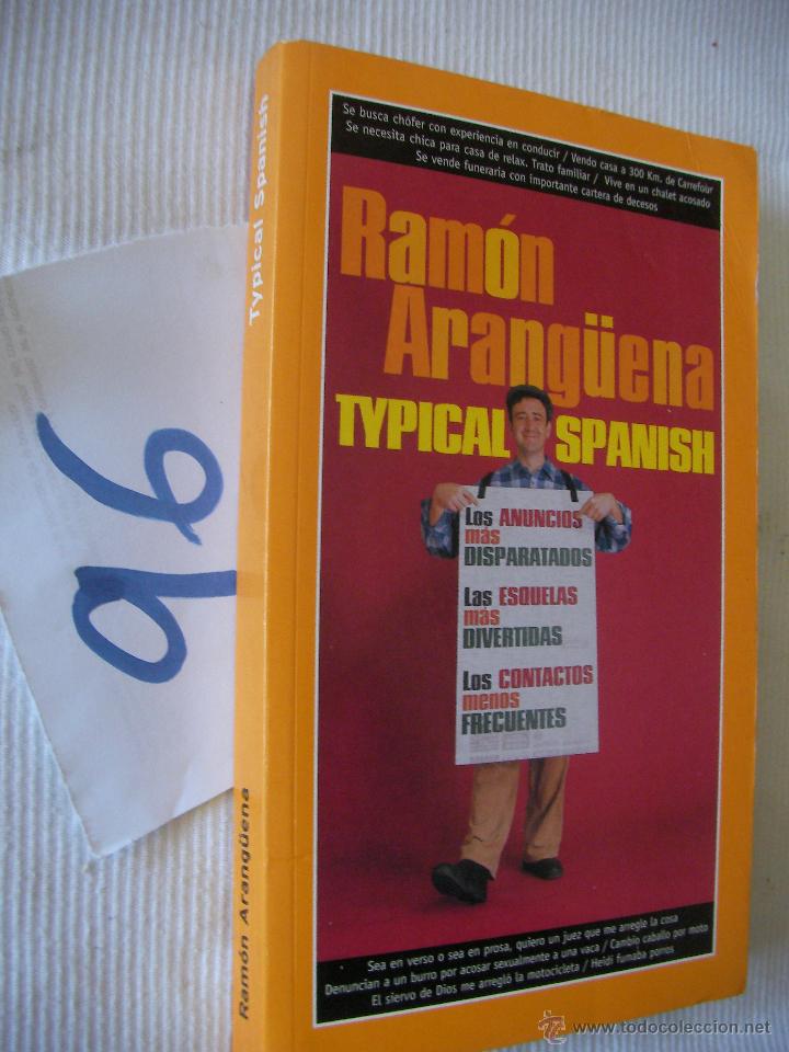 C&oacute;mics: TYPICAL SPANISH - RAMON ARANGUENA - Foto 1
