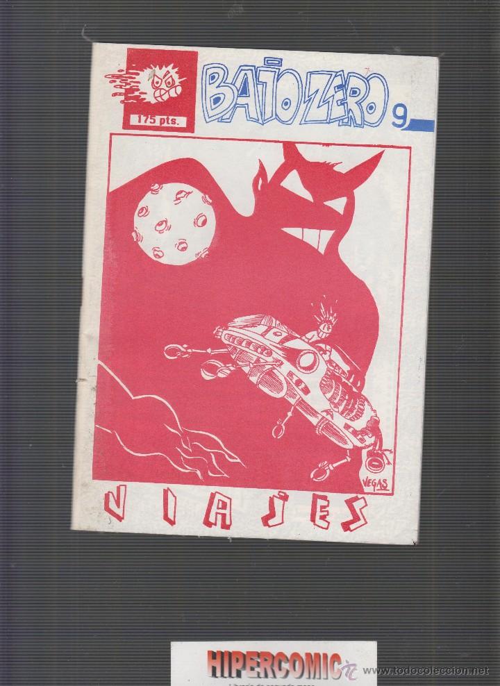 C&oacute;mics: ( BAJOZERO ) BAJO ZERO N&ordm; 9 FANZINE A&Ntilde;OS 80