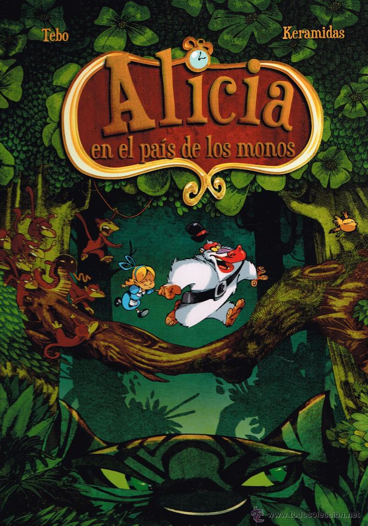C&oacute;mics: Alicia en el pais de los Monos.Keramidas.EDT ediciones. - Foto 1