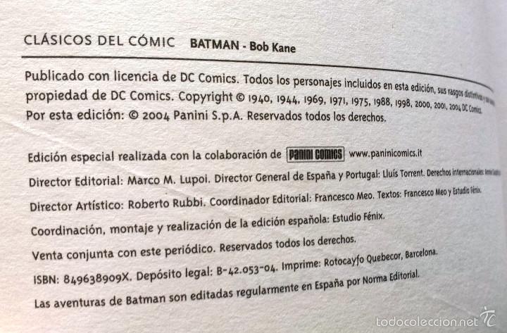 C&oacute;mics: BATMAN Cl&aacute;sicos del C&oacute;mic Bob Kane 2005 - Foto 3