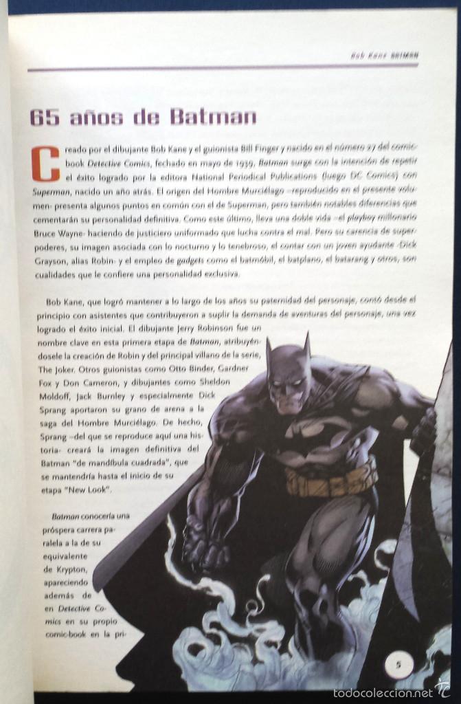 C&oacute;mics: BATMAN Cl&aacute;sicos del C&oacute;mic Bob Kane 2005 - Foto 4