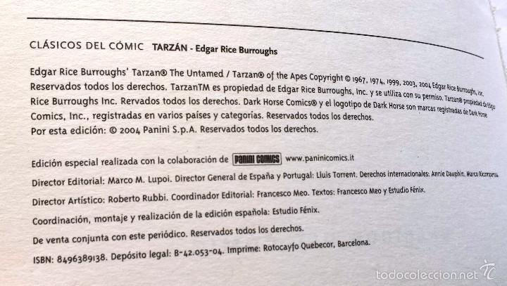 C&oacute;mics: TARZ&Aacute;N Cl&aacute;sicos del C&oacute;mic Edgar Rice Burroghs 2005 - Foto 3