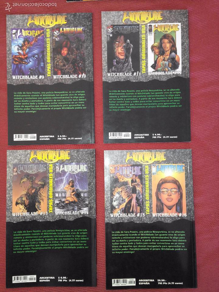 C&oacute;mics: WITCHBLADE VOLUMENES 5 , 6 , 7 Y 8 EDITORIAL IVREA - Foto 2