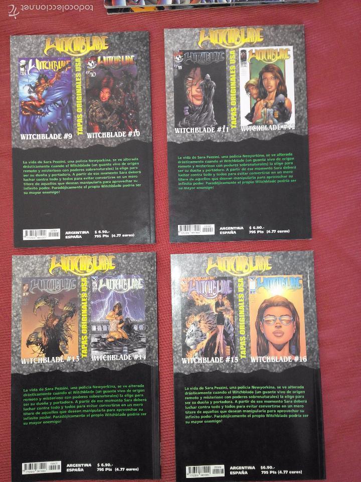 C&oacute;mics: WITCHBLADE VOLUMENES 5 , 6 , 7 Y 8 EDITORIAL IVREA - Foto 4